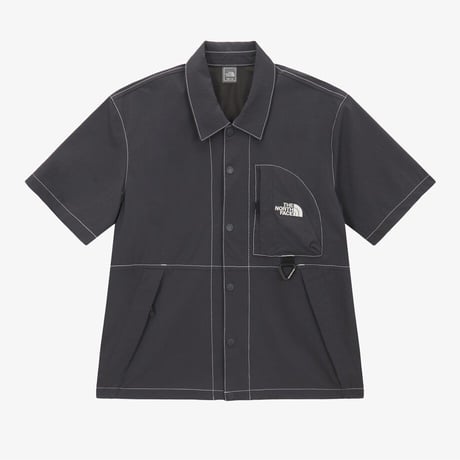 PEAKHILL S/S SHIRTS DARK GRAY NH8SS01A