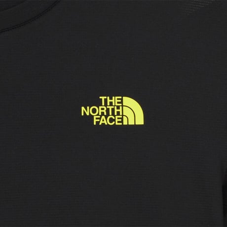 TNF RUN S/S R/TEE BLACK NT7UR19A
