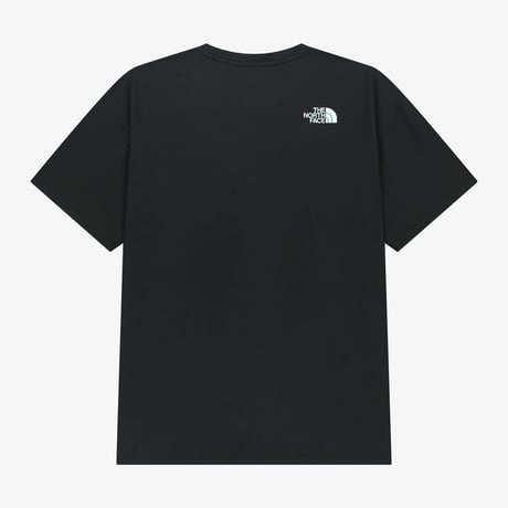 LOGO S/S R/TEE BLACK NT7US27J