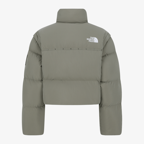 【ベスト分離可能】W’S VINTAGE NUPTSE DT JACKET (RDS) BEIGE BROWN NJ1DR83K