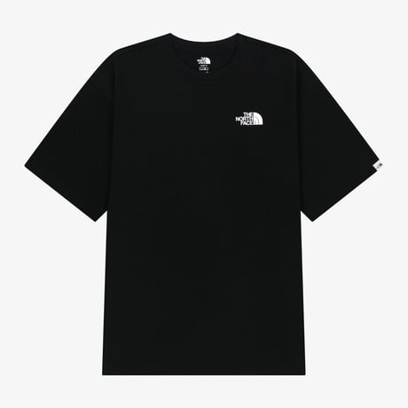 GEODOME S/S R/TEE BLACK NT7US09J