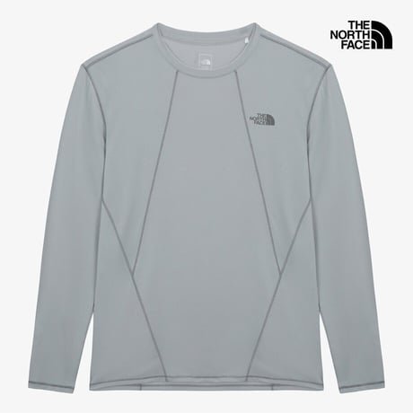 VANE L/S R/TEE STONE GRAY NT7TS07C