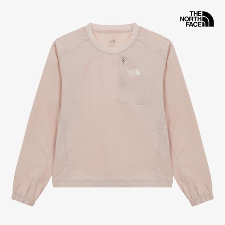 W'S WINDEN L/S R/TEE PEACH NT7TS39C