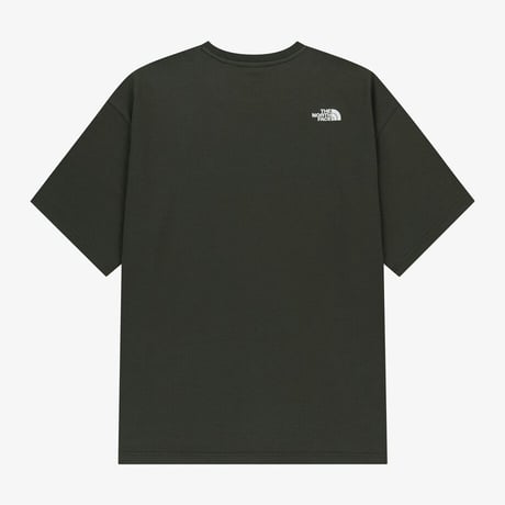 CENTER LOGO S/S R/TEE CHARCOAL GREY NT7UR03M