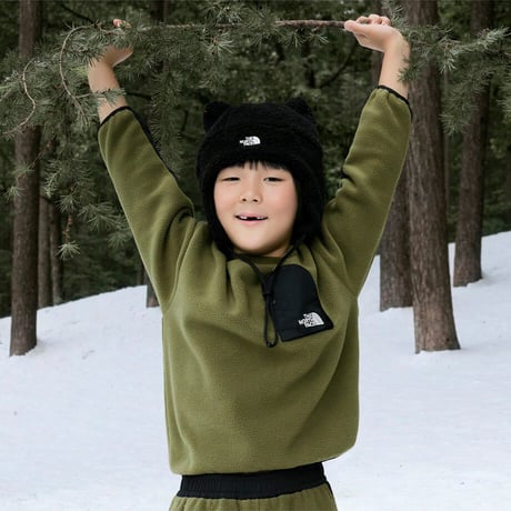 K'S DENALI FLEECE CREWNECK DARK OLIVE NM5MS53T