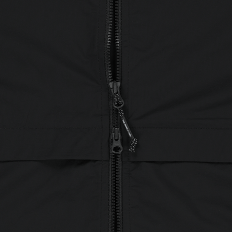 ICEPULSE S/S ZIP UP BLACK NT7KS01J