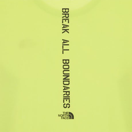 TNF RUN S/S R/TEE LIME NT7UR19C