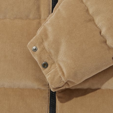 CORDUROY NUPTSE DOWN JACKET BEIGE NJ1DP55L