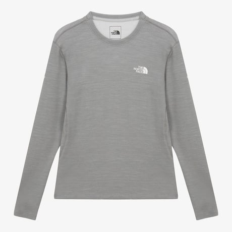 【SUMMIT SERIES】ORTLER BASE L/S R/TEE GRAY NT7TR97B
