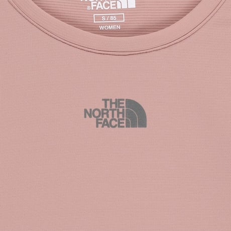 W'S STEPUP L/S R/TEE GRAYISH PINK NT7TR81L