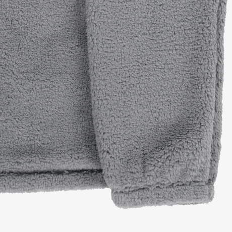 COMFY ALPHA FLEECE ZIP UP GRAY NJ4FR50L