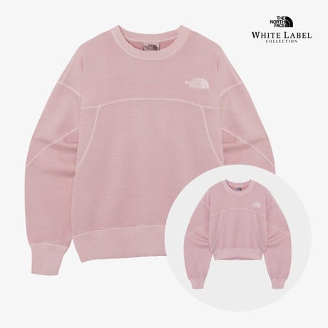 DYEING SWEATSHIRTS SOFT PINK NM5MQ50L