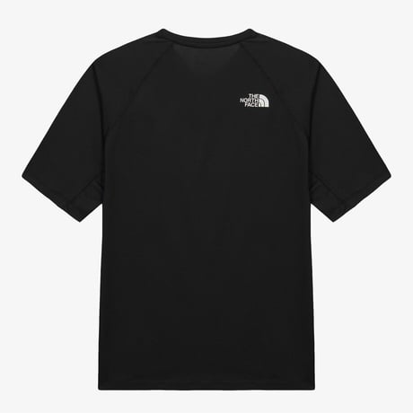 M'S TNF RUN S/S R/TEE REAL BLACK NT7US14E