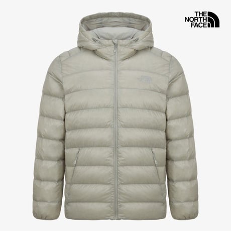 M'S MATIER DOWN HOODIE (RDS) NUTRAL GRAY NJ1DS52B