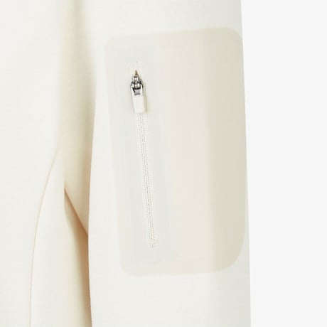 BASODINO L/S ZIP TEE CREAM NT7LQ53D