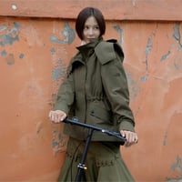 W'S STRATA JACKET OLIVE NIGHT NJ3BS81B