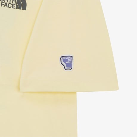 M'S KARABINER S/S R/TEE PASTEL YELLOW NT7UR70D
