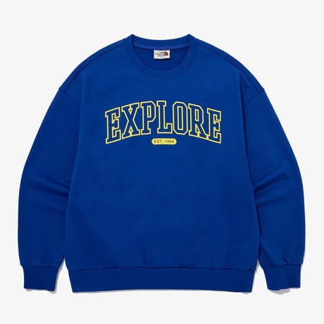 EXPLORE SWEATSHIRTS ROYAL BLUE NM5MQ02M