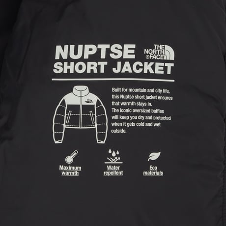 W'S 1996 RETRO NUPTSE SHORT JACKET BLACK NJ1DR94A