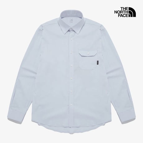 M'S COMMUTER FLAP POCKET SHIRTS LIGHT BLUE NH8LR05B
