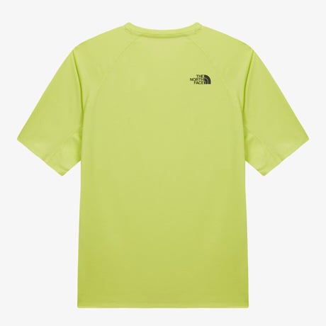 M'S TNF RUN S/S R/TEE LIME NT7US14F