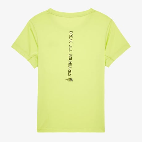 TNF RUN S/S R/TEE LIME NT7UR19C