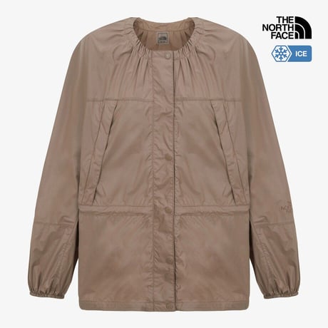 W'S CHILLER PARKA LIGHT BROWN NJ3LS48B