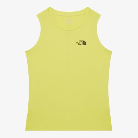 W'S TNF RUN SLEEVELESS LIME NT7VR03B