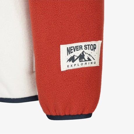 K'S LOYALTON EX FLEECE JACKET DARK ORANGE NJ4FS56T