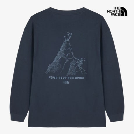 M'S DAYCLIMB L/S R/TEE DUSK BLUE NT7TS51B