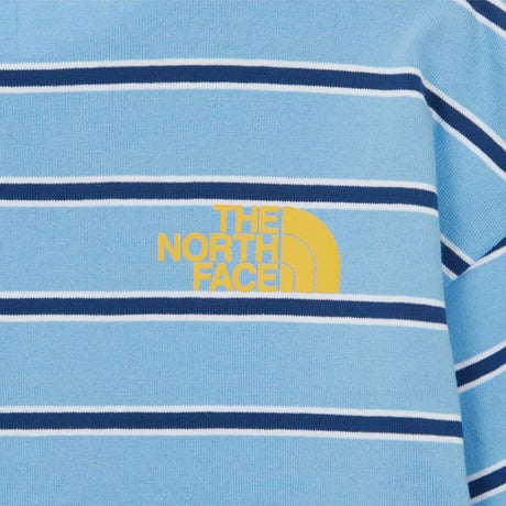 K'S GLEN STRIPE L/S R/TEE SKY BLUE NT7TR04T