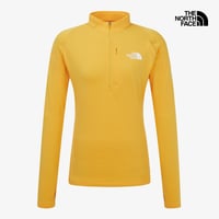 W'S ORTLER L/S ZIP TEE YELLOW NT7LR88C