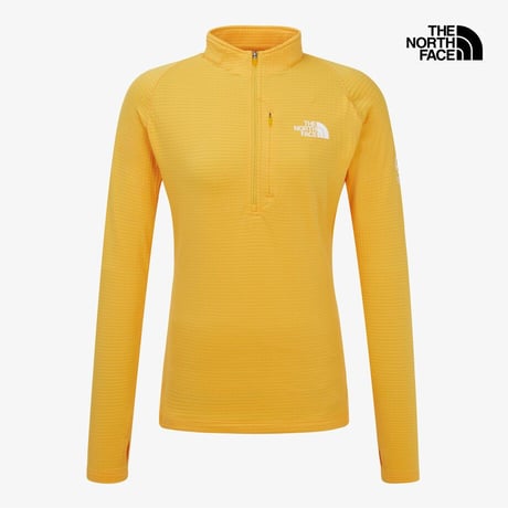 W'S ORTLER L/S ZIP TEE YELLOW NT7LR88C