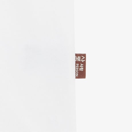 HANGEUL S/S R/TEE WHITE NT7UR60B
