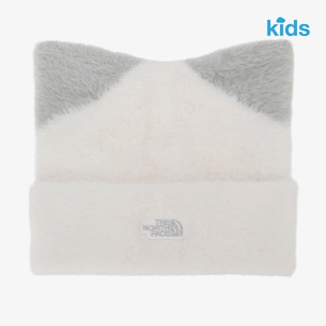 K'S MELLY FUR BEANIE IVORY NE3BS52U