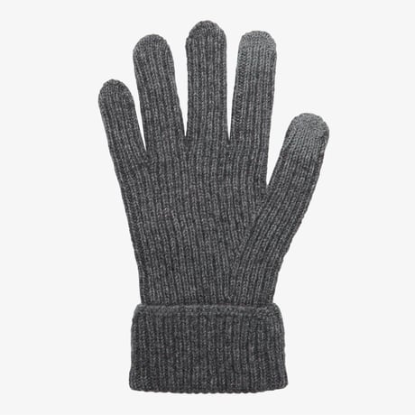 REWOOL KNIT GLOVE DARK GRAY NJ3GR70A
