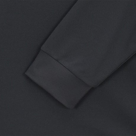M'S CMX PRIME L/S POLO METAL GRAY NT7QS00B
