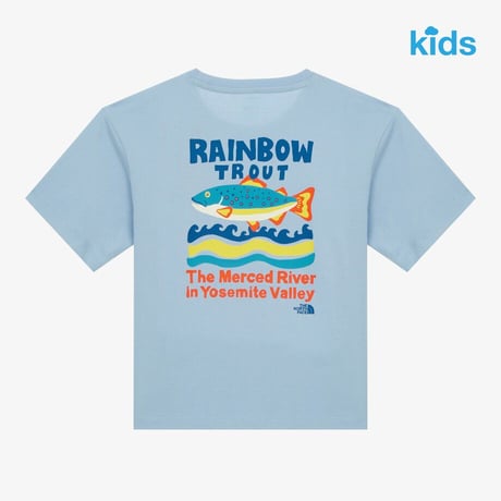 K'S RIVER MATE S/S R/TEE LIGHT BLUE NT7UR06U