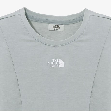 W'S DELPHIE S/S R/TEE COOL GRAY NT7UR30M
