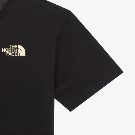 K'S HIKE & CAMP S/S R/TEE BLACK NT7UR04T
