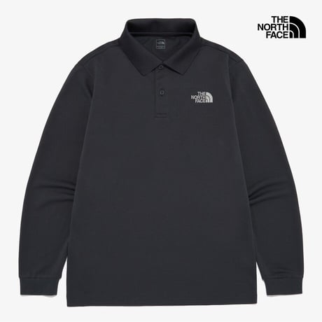 M'S CMX PRIME L/S POLO CHARCOAL NT7QR00B