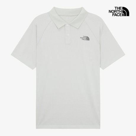 M/S AIRWEAVE S/S POLO TEE LIGHT GRAY NT7PR17C