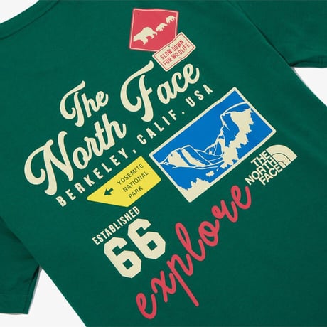 EMBLEM ARCHIVE S/S R/TEE DARK GREEN NT7UQ10M