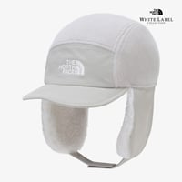 WL FLEECE EARMUFF CAP WHITE SAND NE3CS57K