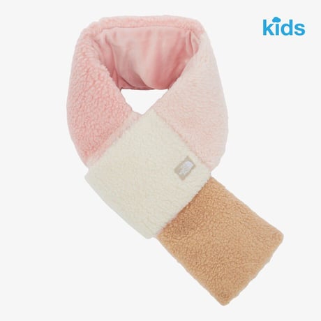 K'S T-BALL MUFFLER POP INDIAN PINK NA5IR51T