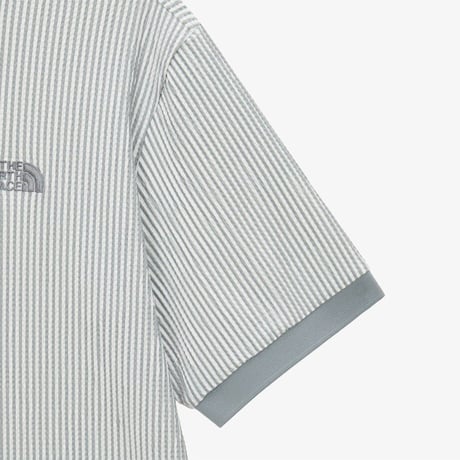 M'S WAFFLE S/S POLO GRAY NT7PS13D