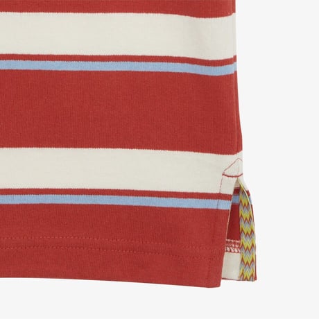 DURO STRIPE S/S R/TEE TOMATO NT7UR28C