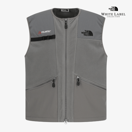 LINE-X FLEECE VEST LIGHT BROWN NV4FR50K