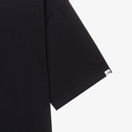 CENTER LOGO S/S R/TEE BLACK NT7UR03J