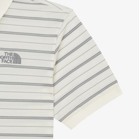 M'S CMX STRIPE S/S POLO CREAM NT7PR05C